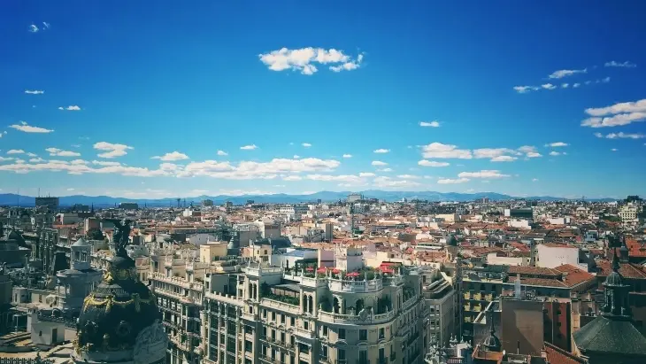 Madrid desde las alturas. / RR SS.