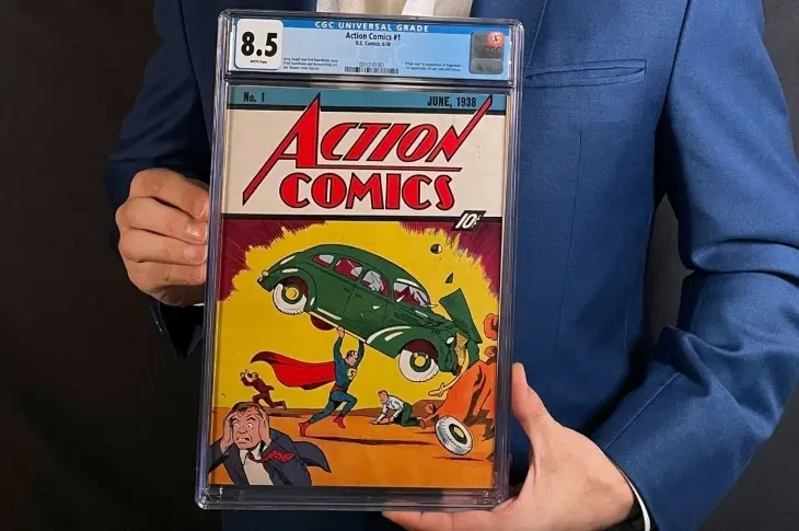 Action Comics No. 1, c&oacute;mic. / IMDb