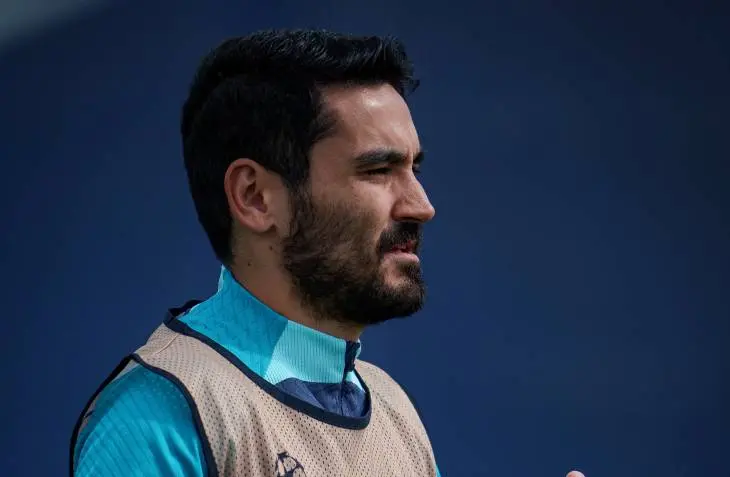 Gundogan durante un entrenamiento del FC Barcelona. / @fcbarcelona