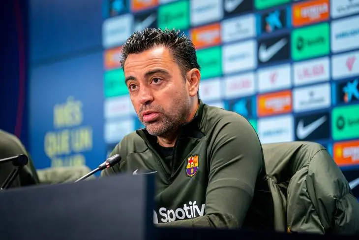 Xavi Hern&aacute;ndez, entrenador del Bar&ccedil;a. / @fcbarcelona