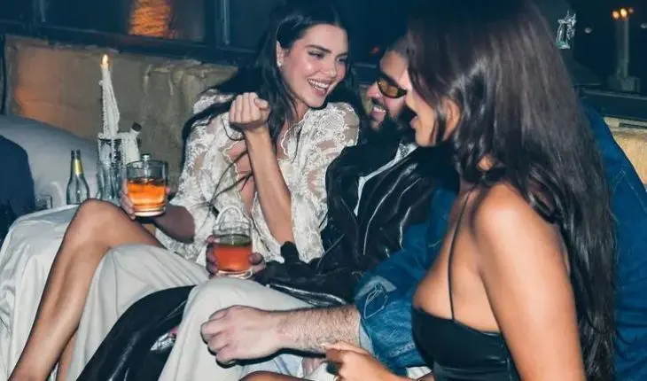 Kendall Jenner y Bad Bunny en el after party de la Gala del Met 2024. / TMZ.