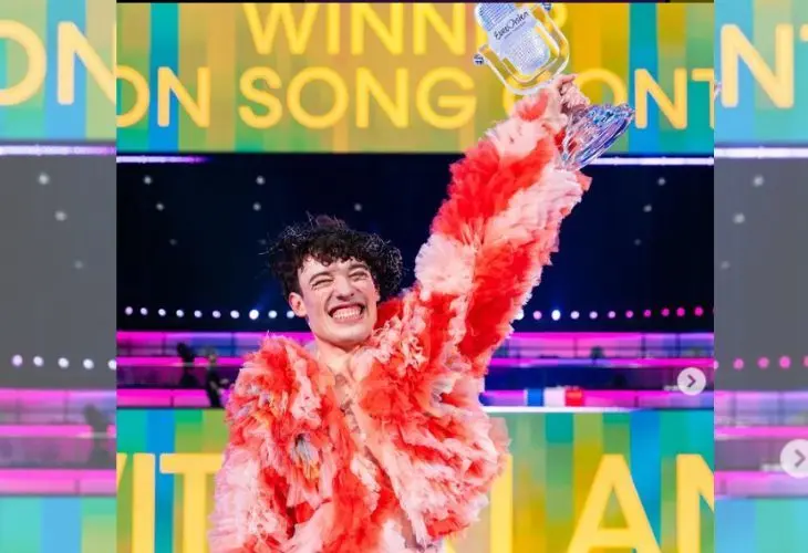 Nemo, ganador de Eurovisi&oacute;n 2024. / @eurovision.