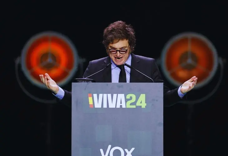 Javier Milei, presidente de Argentina. / X.
