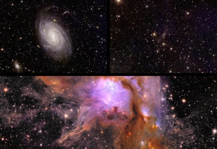 Im&aacute;genes conseguidas por Euclid. / @esa.