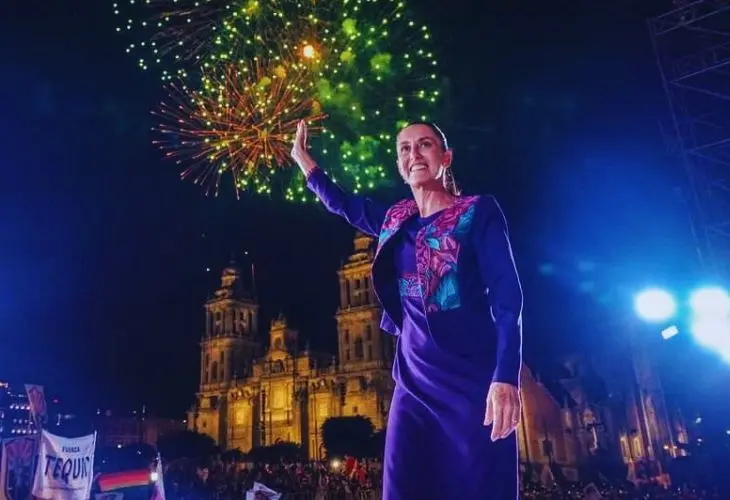 Claudia Sheinbaum, presidenta electa de M&eacute;xico. / @mario_delgado.