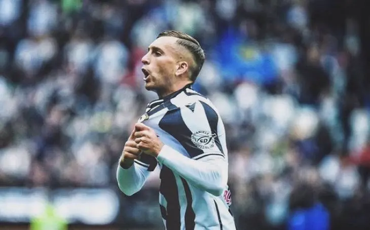 Gerard Deulofeu, futbolista del Udinese. /  RR SS