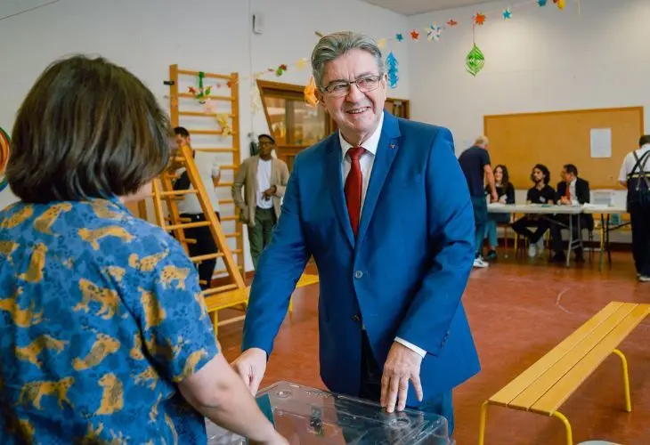 Jean-Luc M&eacute;lenchon, l&iacute;der pol&iacute;tico franc&eacute;s. / @JLMelenchon.