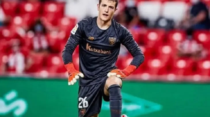 Julen Agirrezabala, guardameta del Athletic de Bilbao. / RR SS