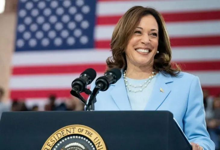 Kamala Harris, vicepresidenta de EE UU y candidata dem&oacute;crata. / @kamalaharris.