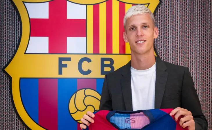 Dani Olmo, nuevo futbolista del Bar&ccedil;a. / @fcbarcelona