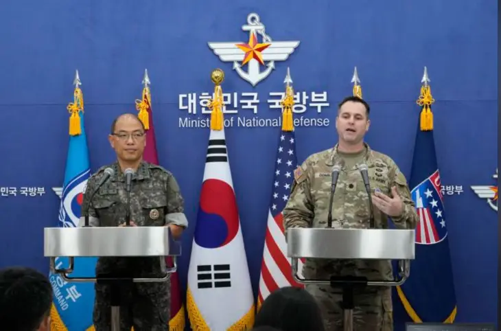 Conferencia del El Estado Mayor Conjunto de Corea del Sur. / RR.SS.