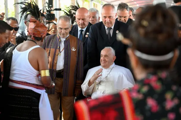 El papa Francisco en Timor Oriental. / El Vaticano