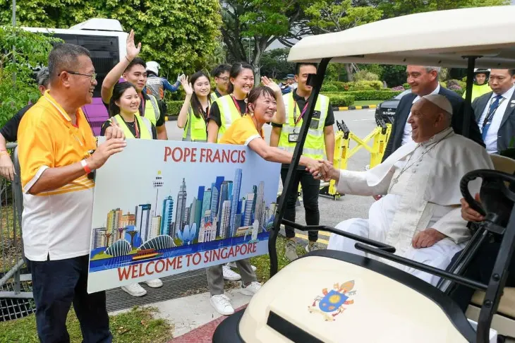 El papa Francisco visita Singapur. / El Vaticano