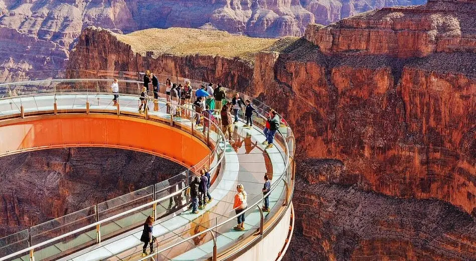 SKYWAL en el Gran Ca&ntilde;&oacute;n del R&iacute;o Colorado. / RR.SS.