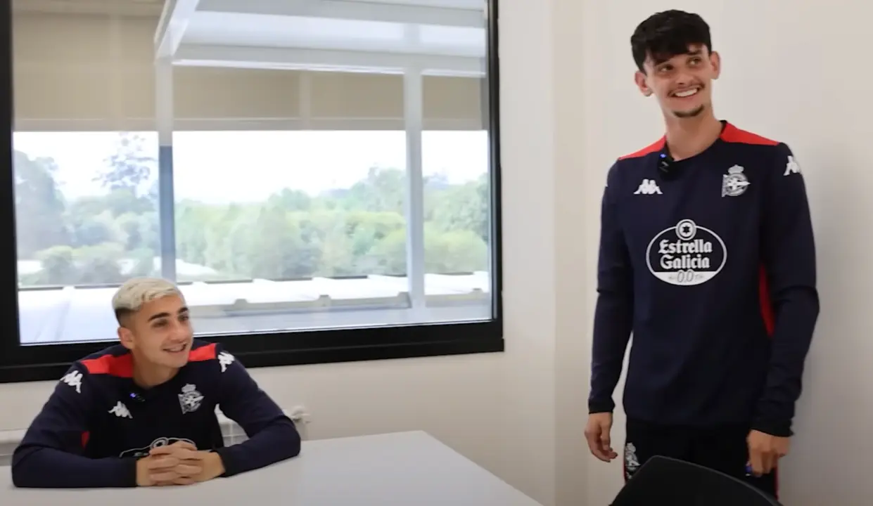 Yeremay y Patiño en clase. / Mundiario