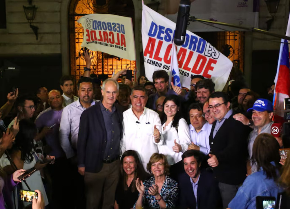 Mario Desbordes, alcalde electo de Santiago de Chile. -/ @desbordes