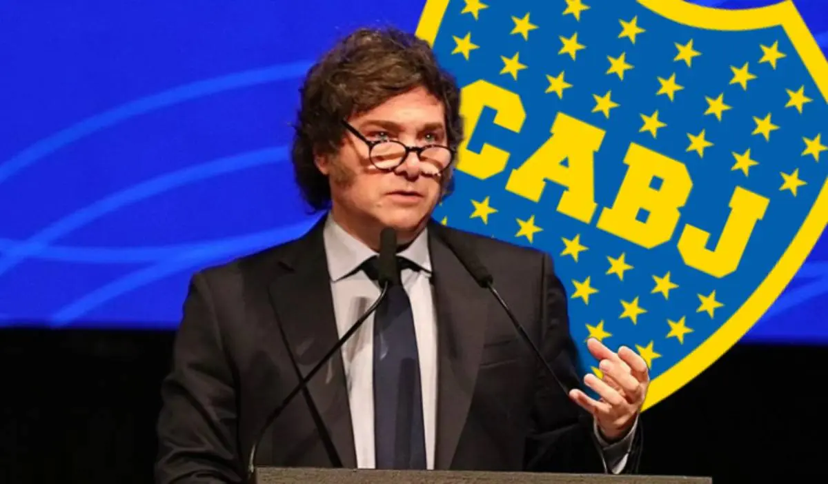 Javier Milei, presidente de Argentina. /  Composici&oacute;n