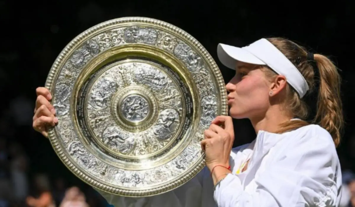 Elena Rybakina, actual n&uacute;mero dos de la WTA. /  @lenarybakina