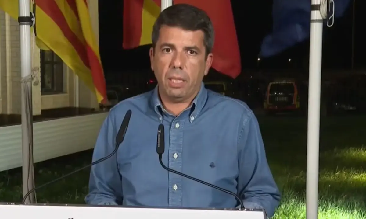 Carlos Maz&oacute;n, presidente de la Generalitat Valenciana. / RR SS.