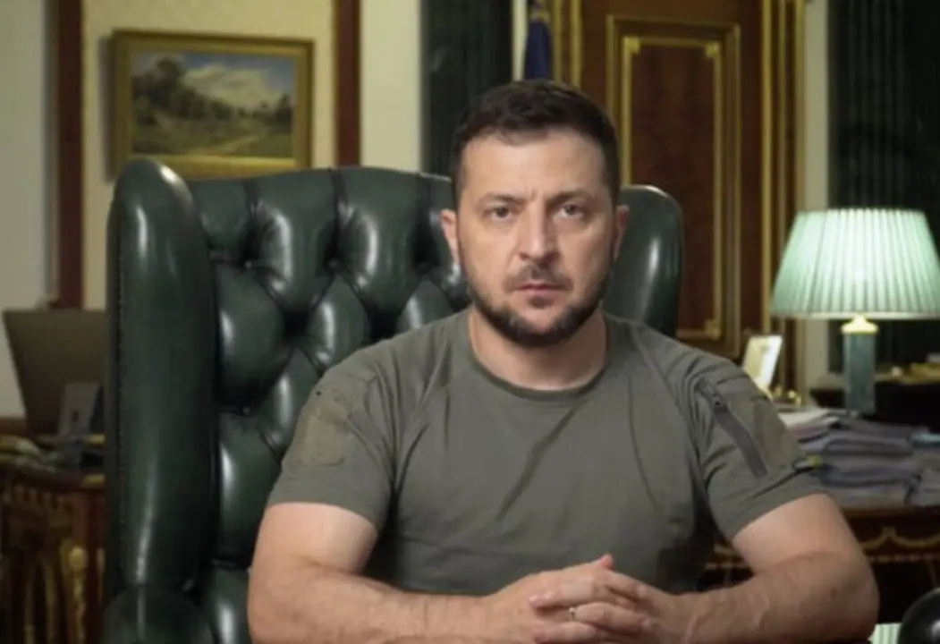 Volod&iacute;mir Zelenski, presidente de Ucrania. / RR SS.