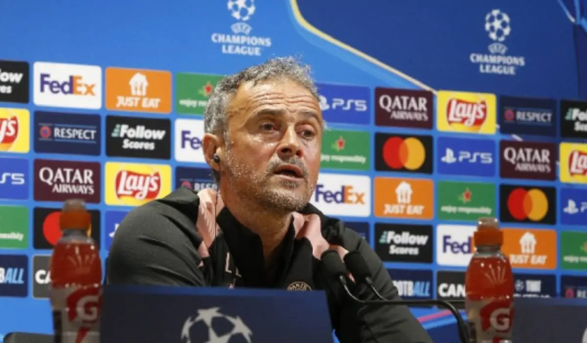 Luis Enrique Mart&iacute;nez, entrenador del PSG. /  @psg_inside