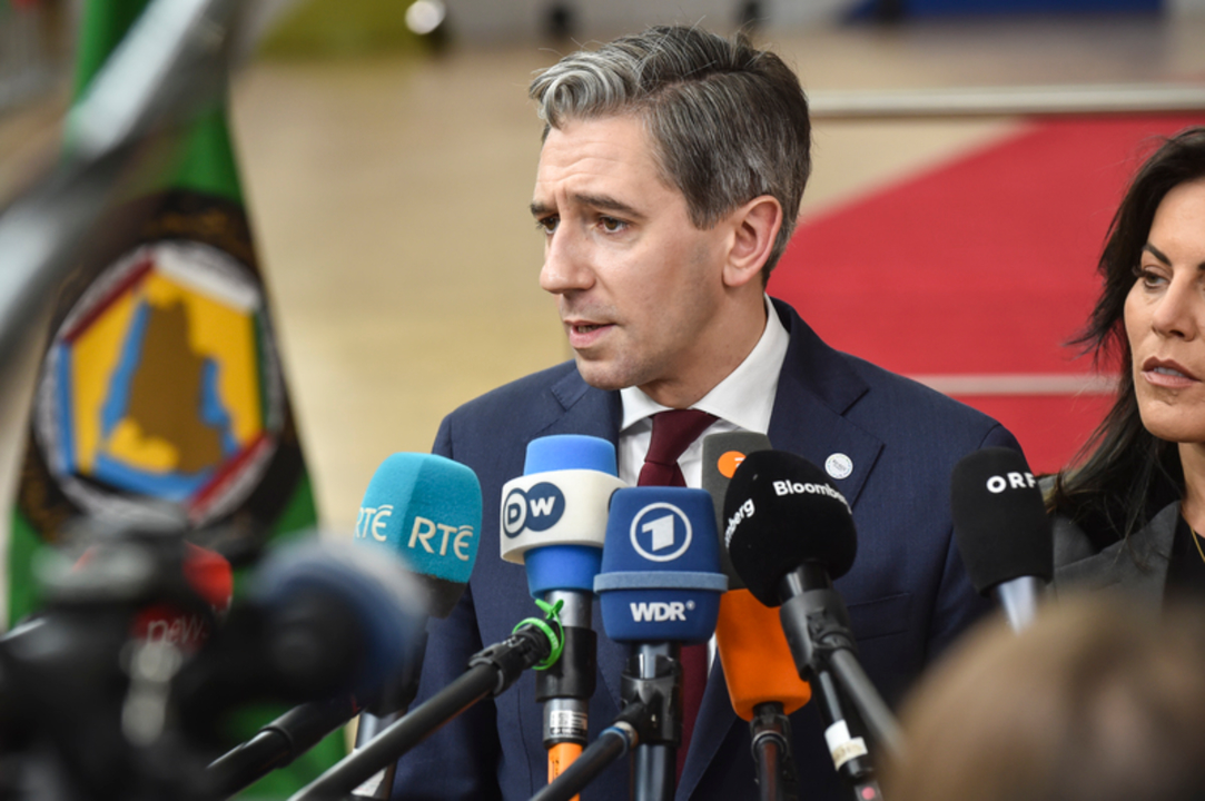 Simon Harris, primer ministro de Irlanda. / Consejo Europeo