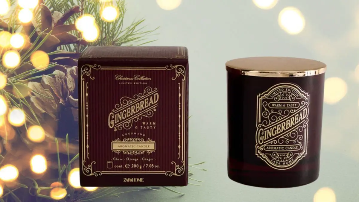 Las velas Gingerbread de Zara Home. / MundiStyle.