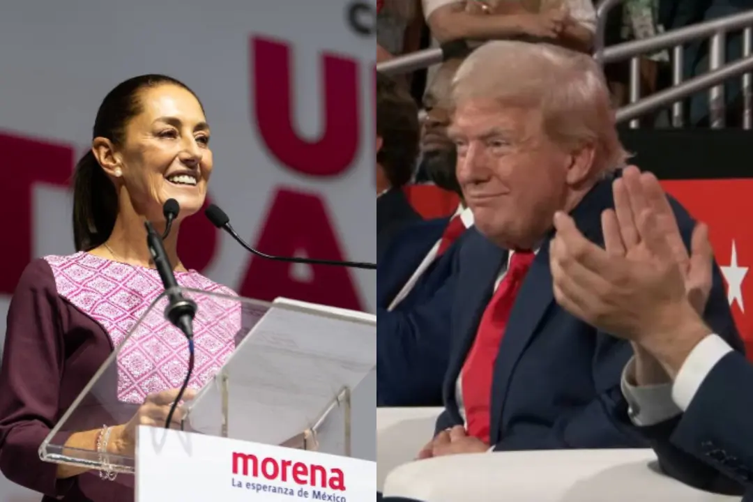 Claudia Sheinbaum y Donald Trump. / Mundiario