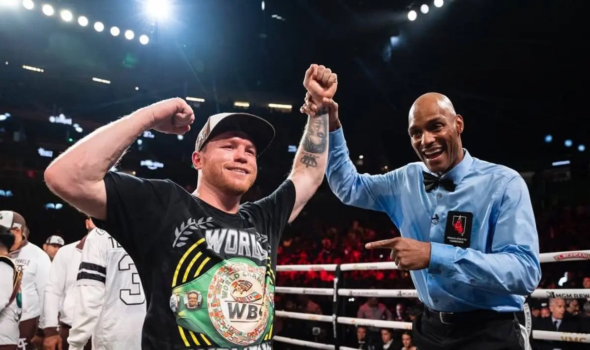 Sa&uacute;l &Aacute;lvarez, boxeador mexicano. /  Instagram: canelo