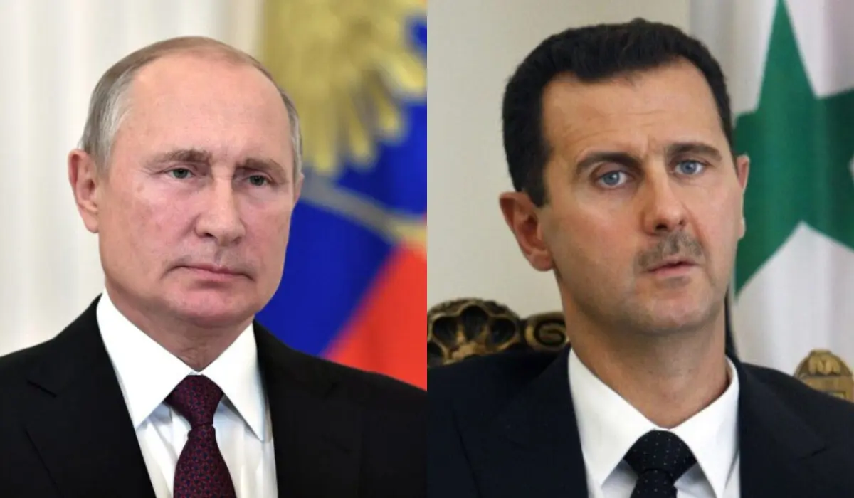 Vlad&iacute;mir Putin y Bachar al-&Aacute;sad. / Mundiario