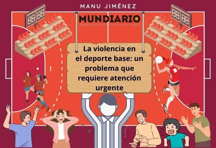 Violencia en el balonmano - Manu Jim&eacute;nez