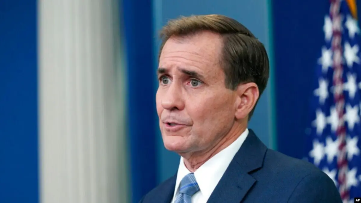 John Kirby, portavoz del Consejo de Seguridad Nacional de EE UU. / RR.SS