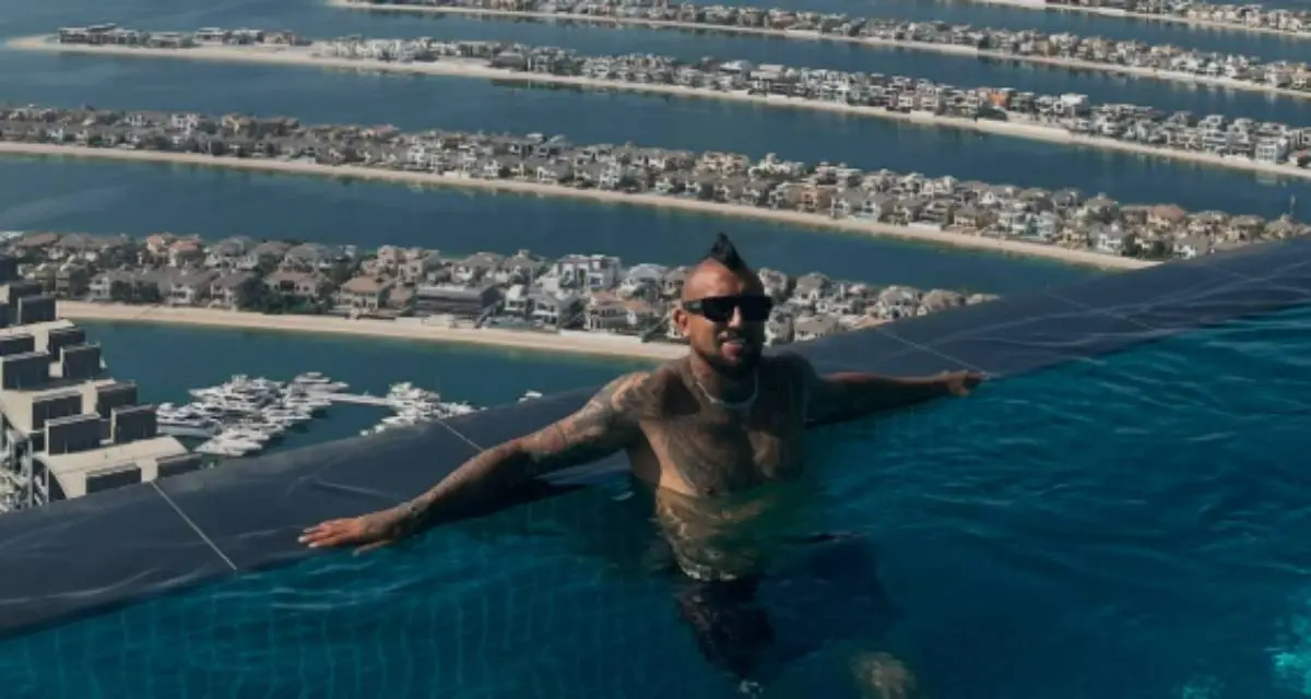 Arturo Vidal, futbolista chileno. / Instagram: kingarturo23oficial