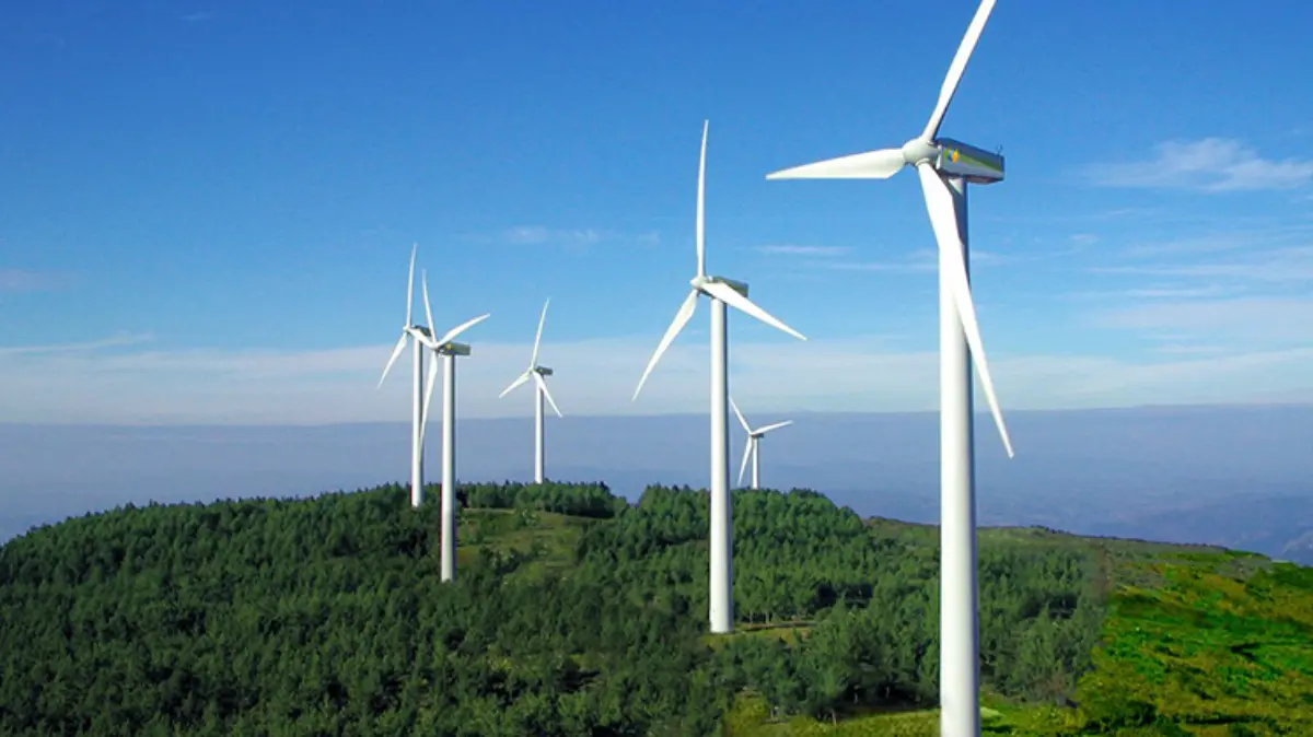 Parque e&oacute;lico en Galicia. / Iberdrola.