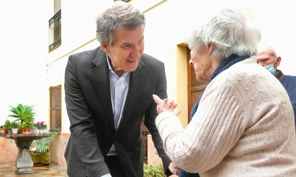 Alberto N&uacute;&ntilde;ez Feij&oacute;o, l&iacute;der del PP. / @NunezFeijoo.