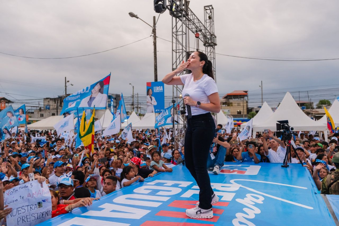 Luisa Gonz&aacute;lez, candidata a la presidencia de Ecuador por Revoluci&oacute;n Ciudadana. / RR.SS