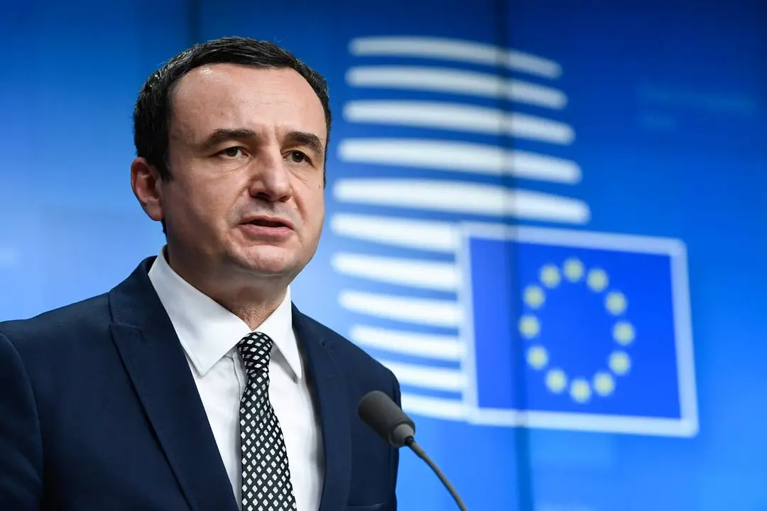 Albin Kurti, primer ministro de Kosovo. / Consejo Europeo