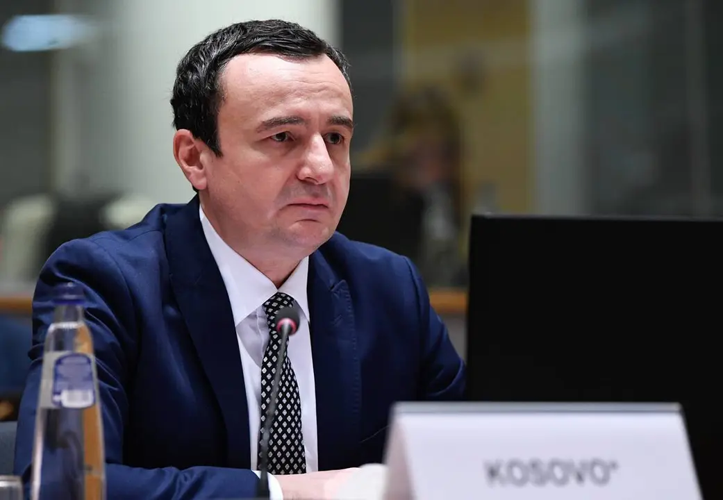 Albin Kurti, primer ministro de Kosovo. / Consejo Europeo
