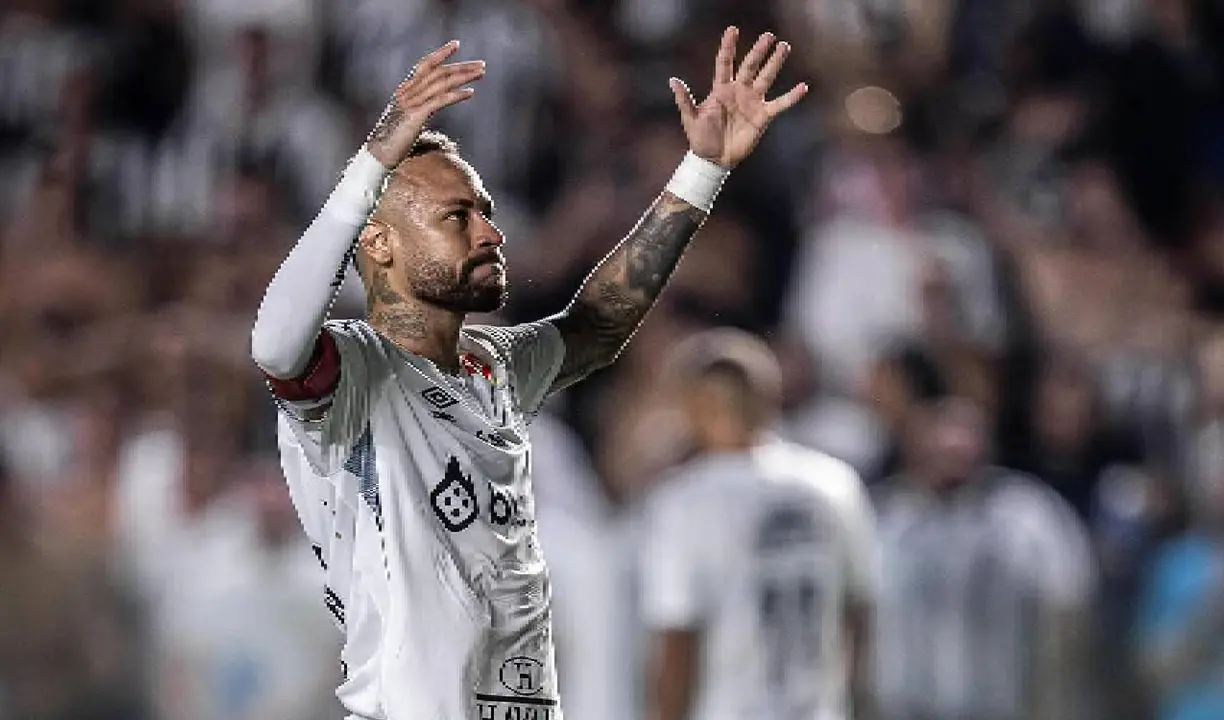 Neymar, jugador del Santos. / Instagram: neymarjr