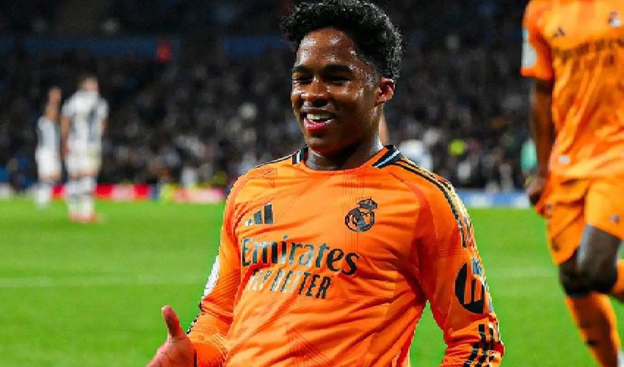 Endrick, delantero del Real Madrid. /  @realmadriden