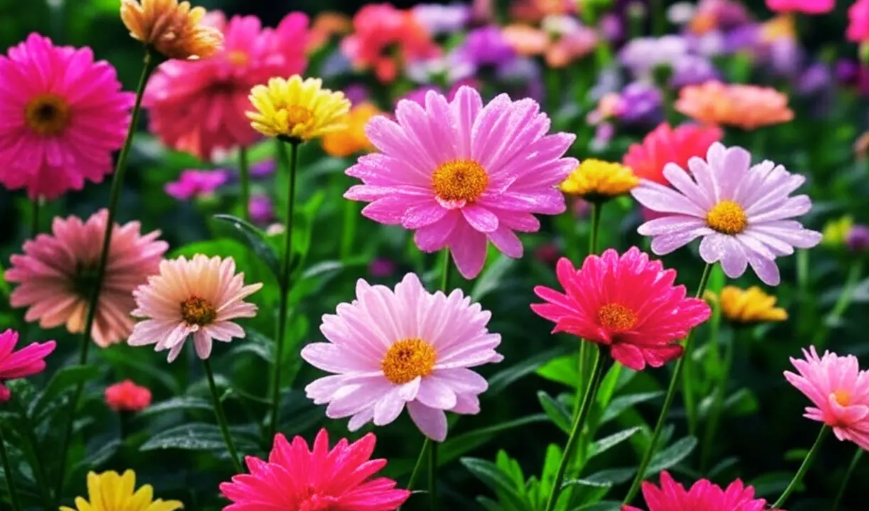 Campo de flores. / Mundiario.