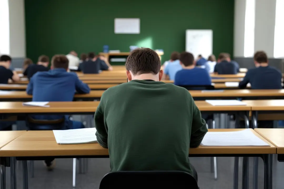 Estudiantes presentando un examen. / Pixabay.