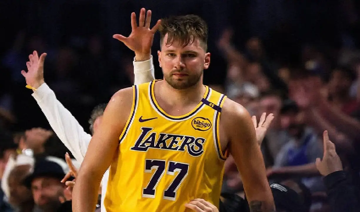 Luka Doncic. /  Instagram:  lakers