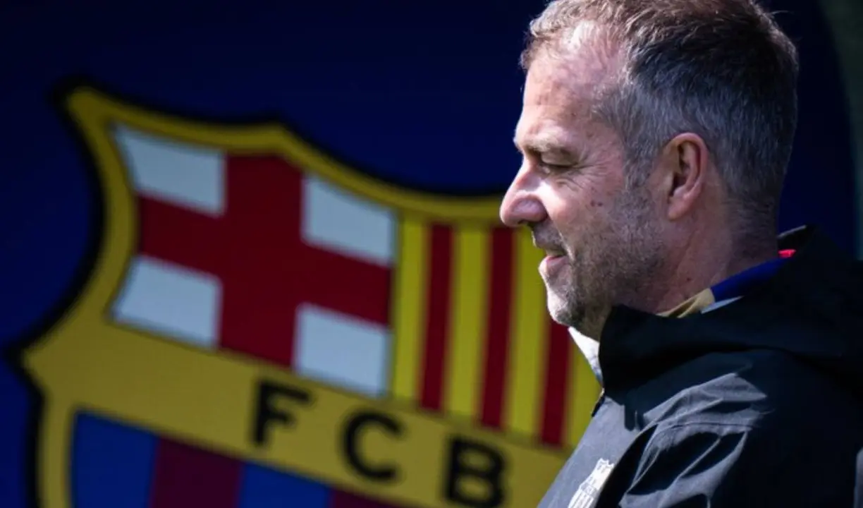 Hansi Flick, entrenador del Bar&ccedil;a. /   @fcbarcelona