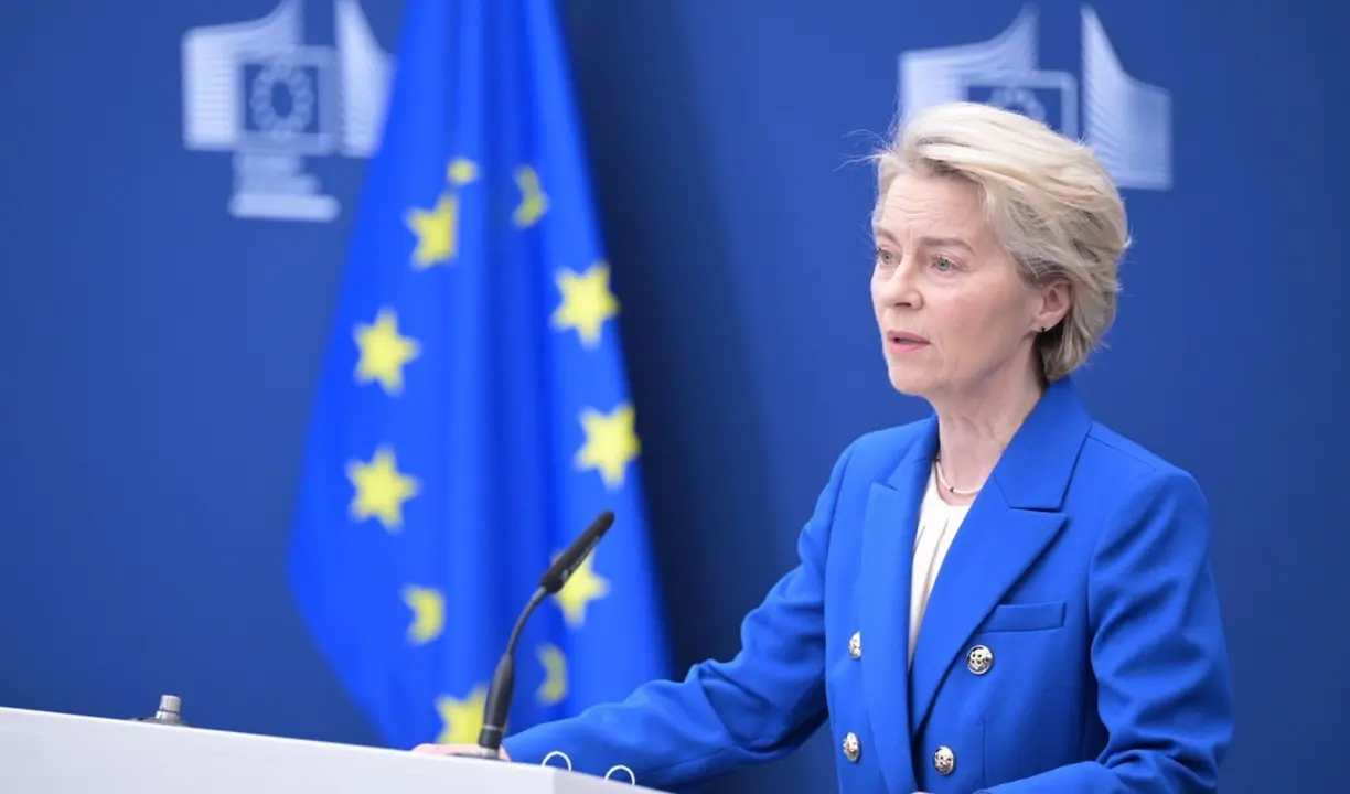Ursula von der Leyen, presidenta de la Comisi&oacute;n Europea. / @vonderleyen.