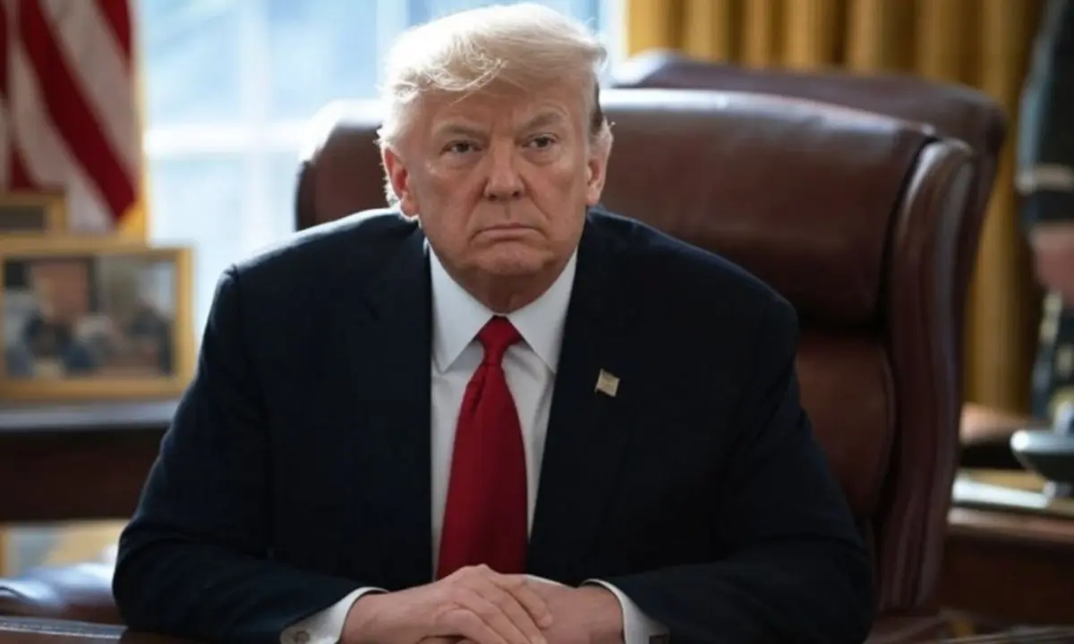 Donald Trump, presidente de EE UU. / Imagen creada con IA
