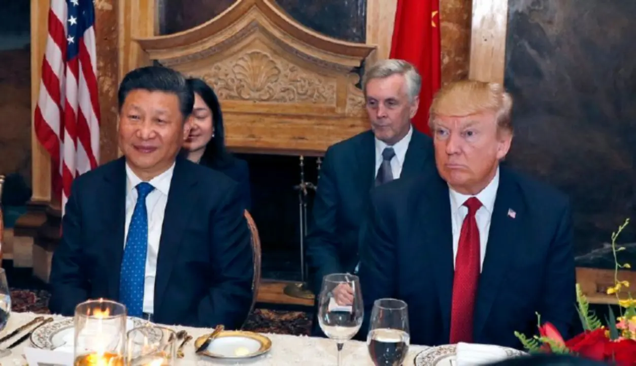 Xi Jinping, presidente de China; y Donald Trump, presidente electo de EE UU. / RR SS