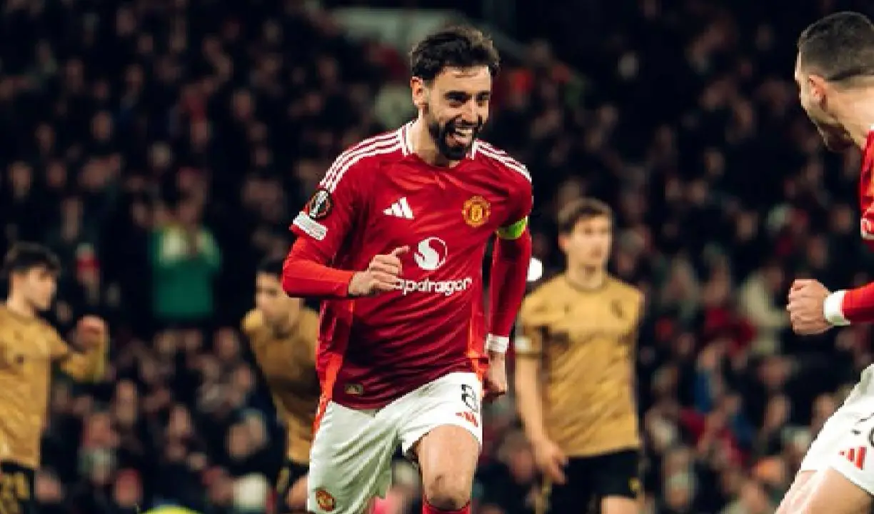 Bruno Fernandes. /  @manutd