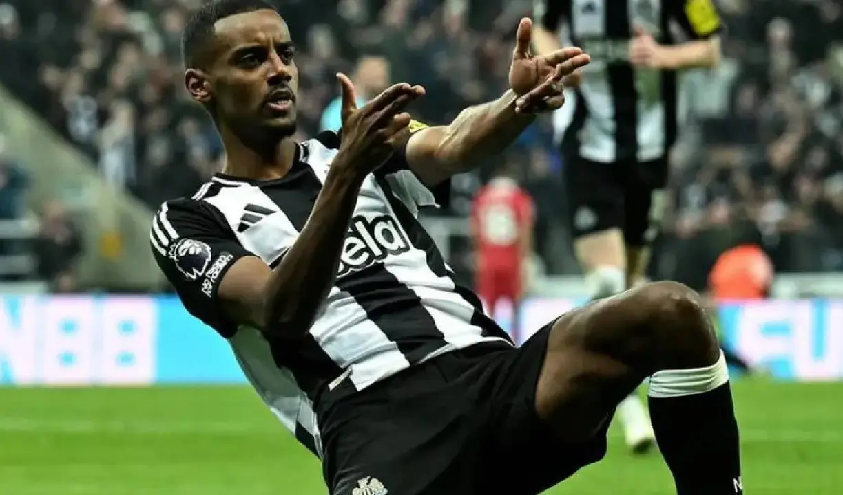 Alexander Isak, delantero del Newcastle. / Instagram alex_isak