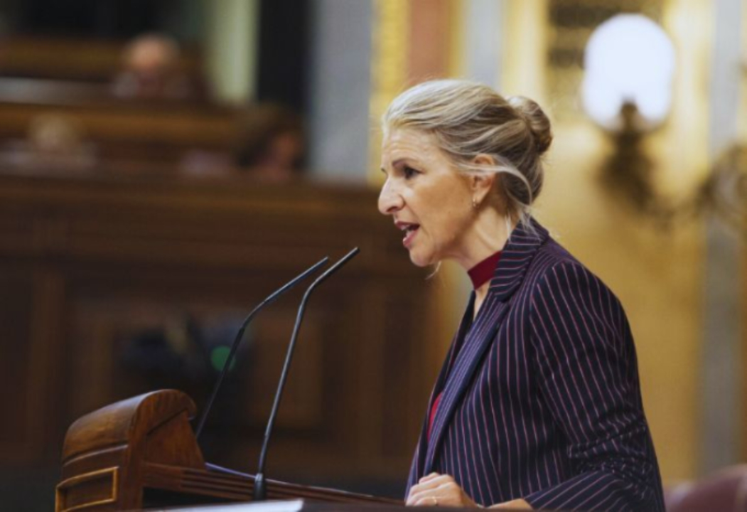 Yolanda D&iacute;az, vicepresidenta de segunda y ministra de Trabajo./ RR. SS.